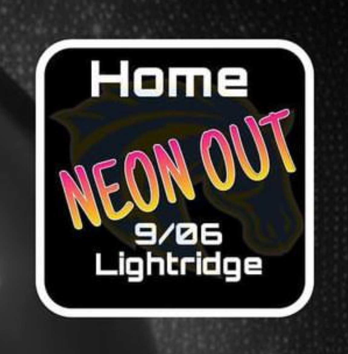 Neon Out announcement post (Photo courtesy of @JohnChampeChaos on Instagram)